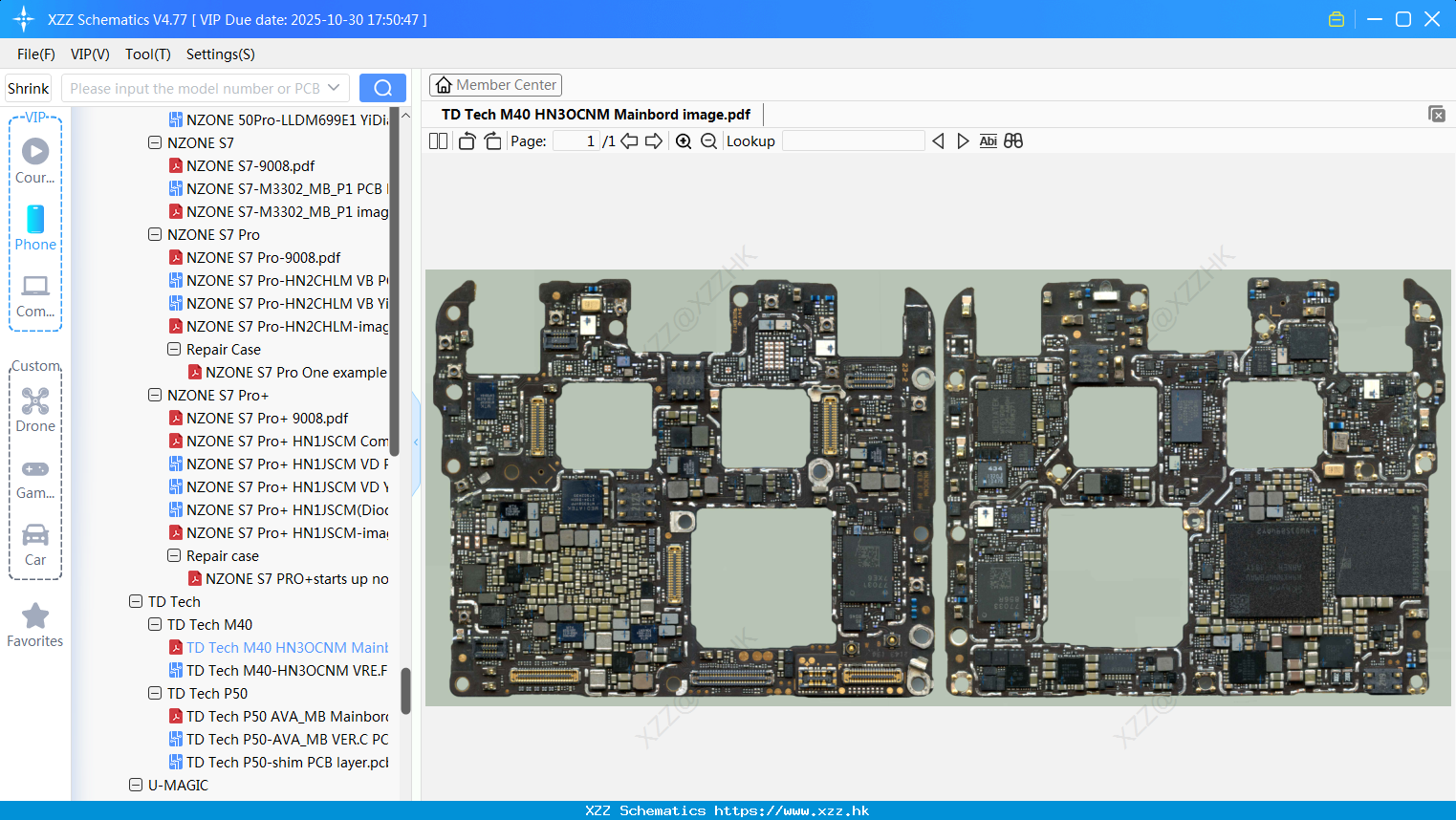 Huawei TD Tech M40 HN3OCNM Mainbord Image